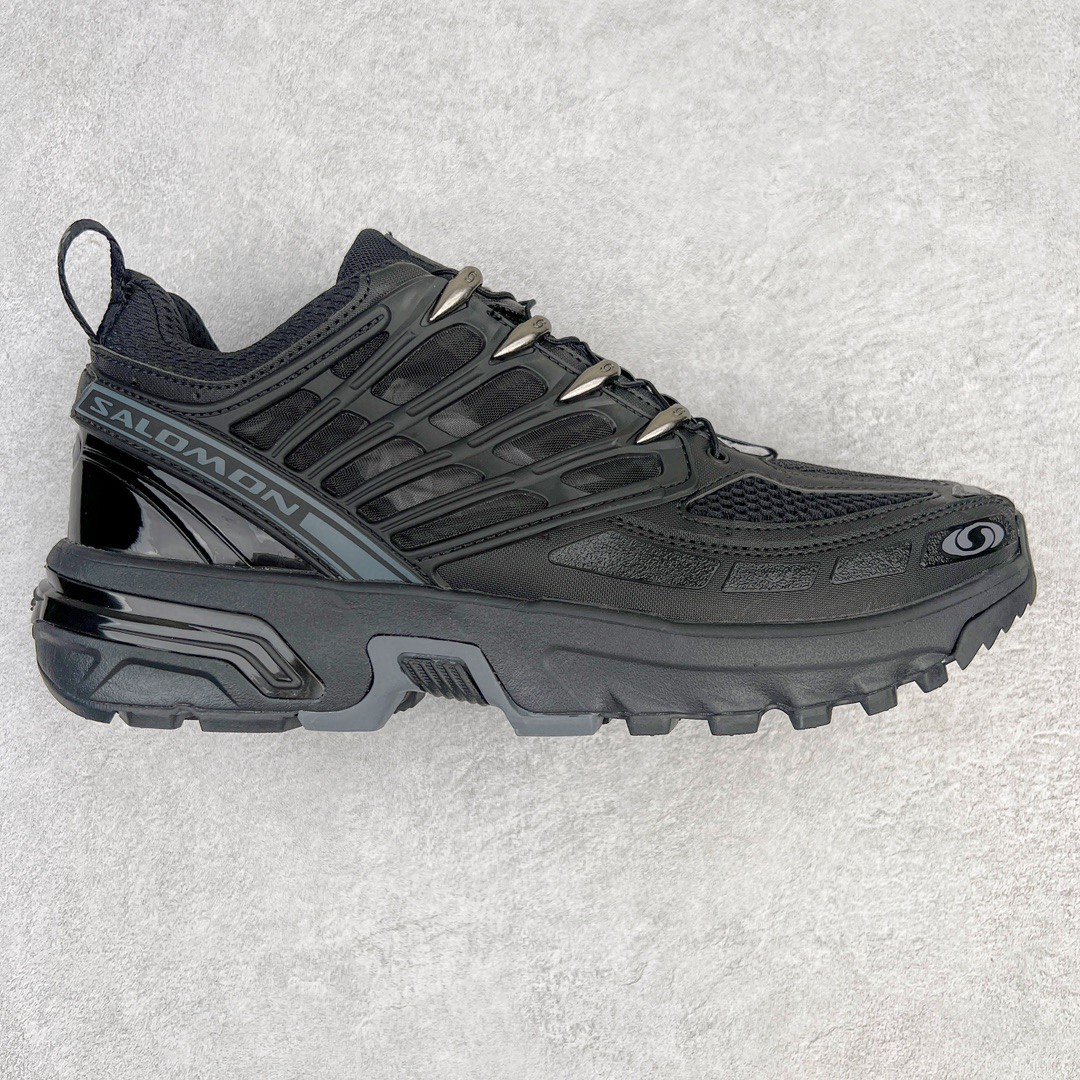 SALOMON  ACS Pro Advanced 萨洛蒙 黑色 低筒 户外 跑步鞋 运动鞋 男鞋 女鞋 416393（版型偏小一码）