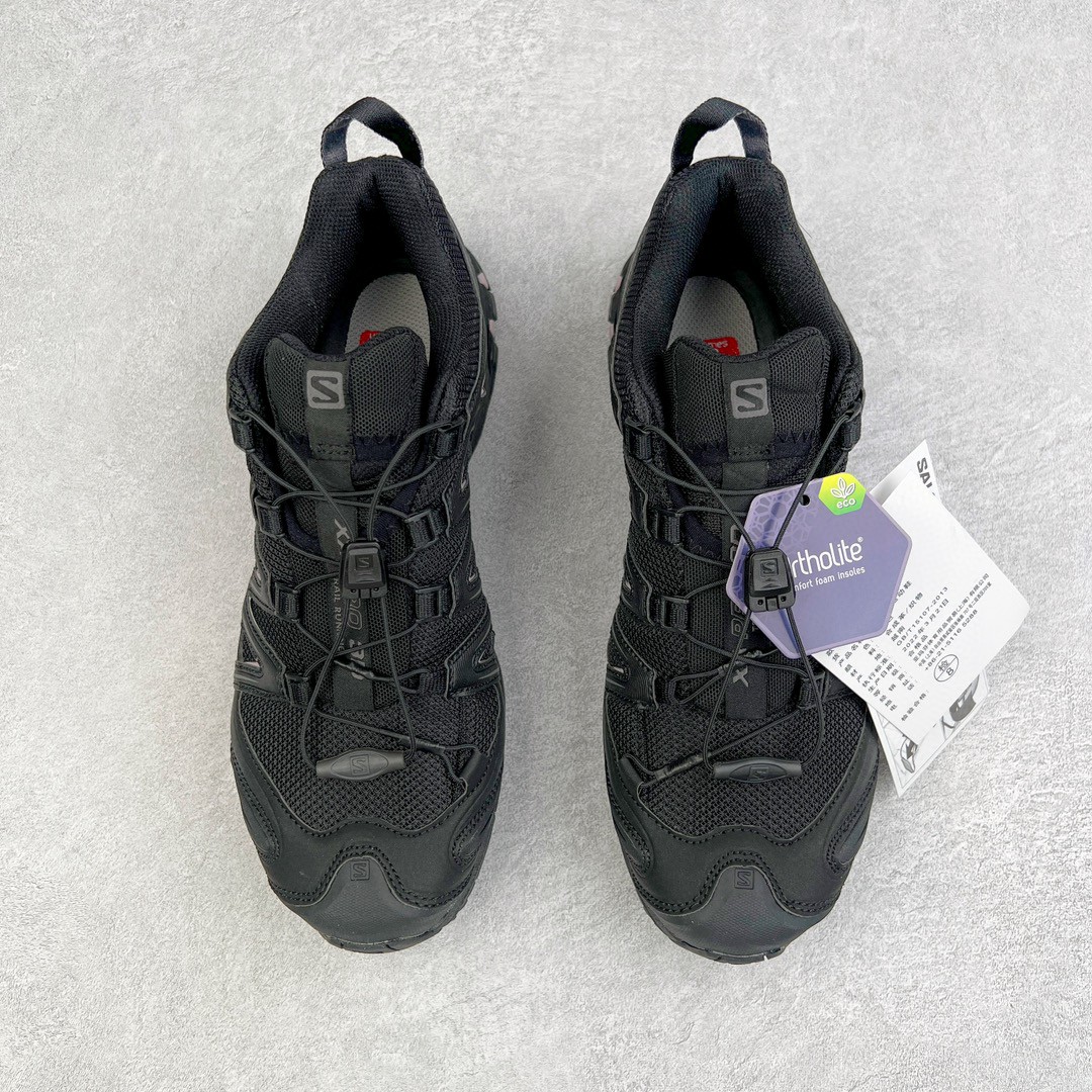 SALOMON XA PRO 3D 黑色 低筒 户外 跑步鞋 运动鞋 男鞋 女鞋 412551（版型偏小一码）