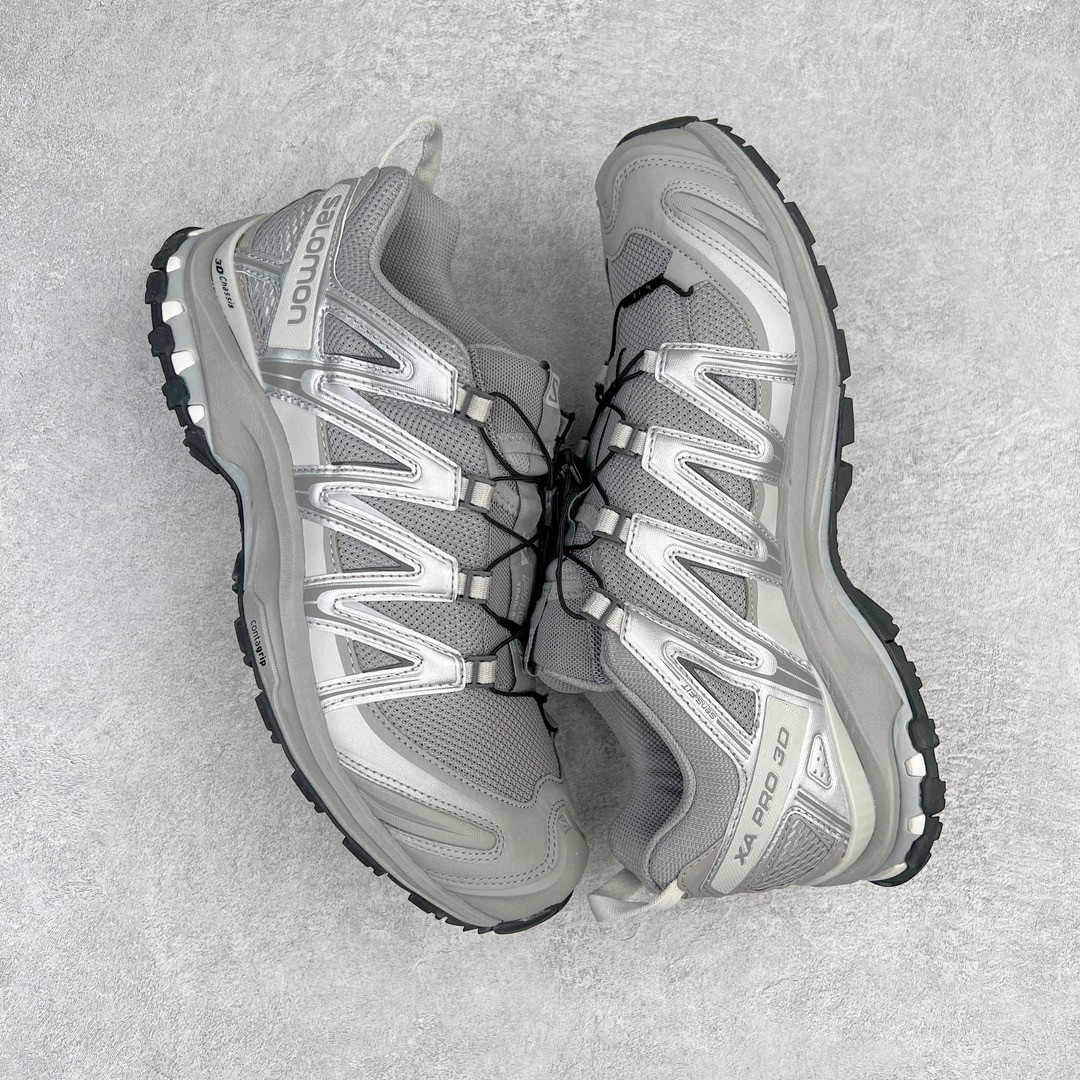 SALOMON XA PRO 3D 合金灰 低筒 户外 跑步鞋 运动鞋 男鞋 女鞋 416175（版型偏小一码）