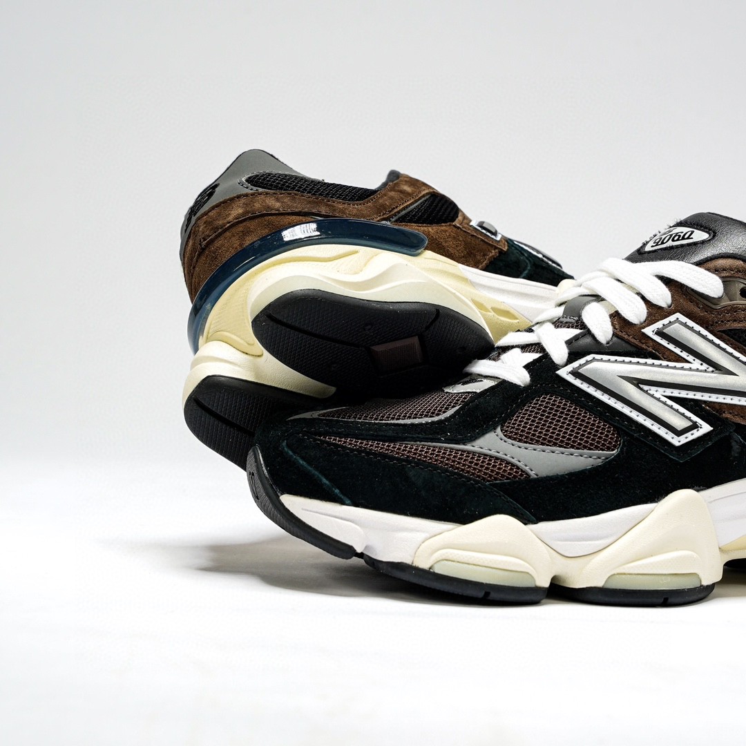 New Balance NB 9060 黑棕色 低筒 复古跑鞋 休闲鞋 板鞋 运动鞋 男鞋 女鞋 