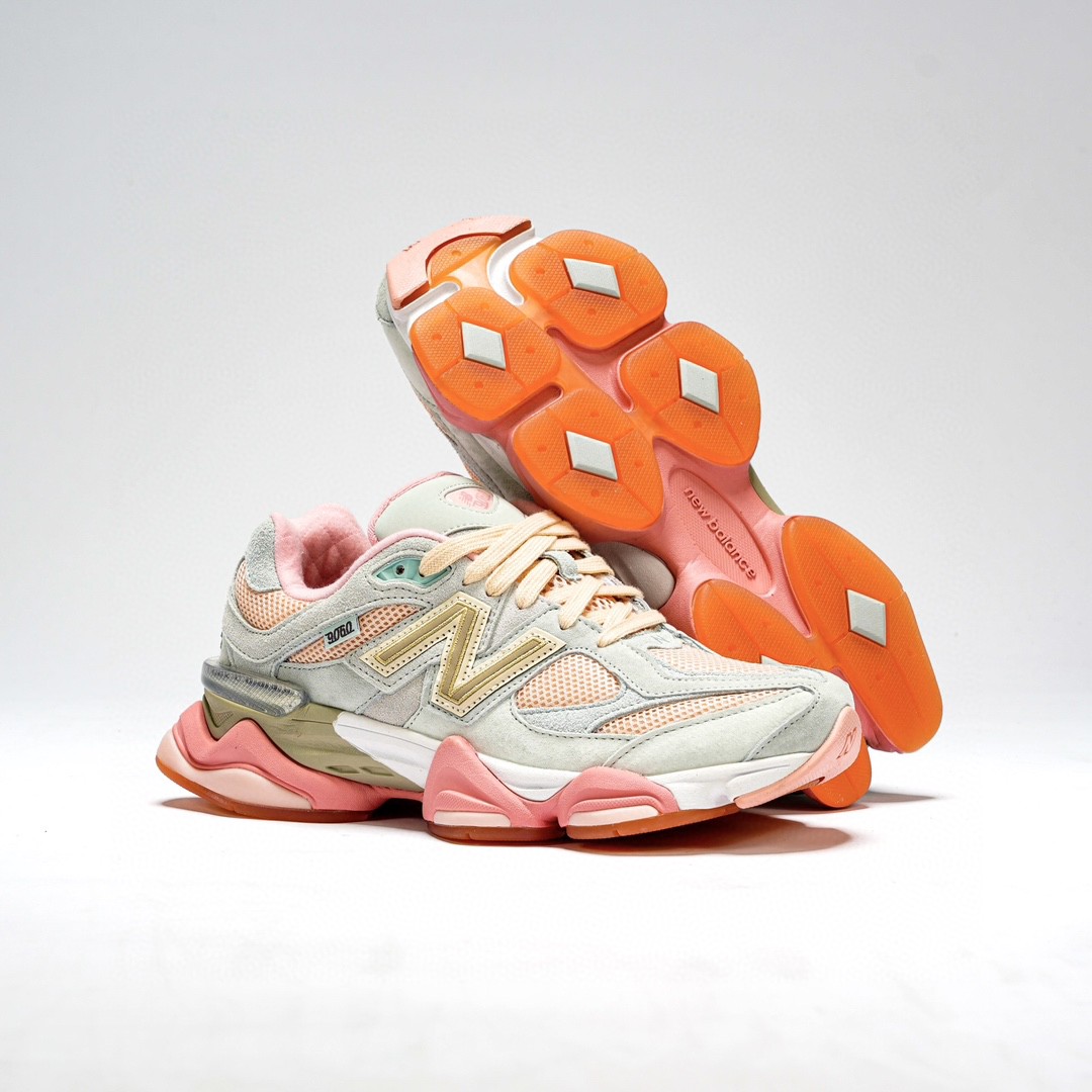 joe freshgoods New Balance NB 9060 灰粉 低筒 复古跑鞋 休闲鞋 板鞋 运动鞋 男鞋 女鞋 U9060JG1