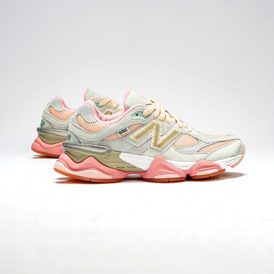 joe freshgoods New Balance NB 9060 灰粉 低筒 复古跑鞋 休闲鞋 板鞋 运动鞋 男鞋 女鞋 U9060JG1