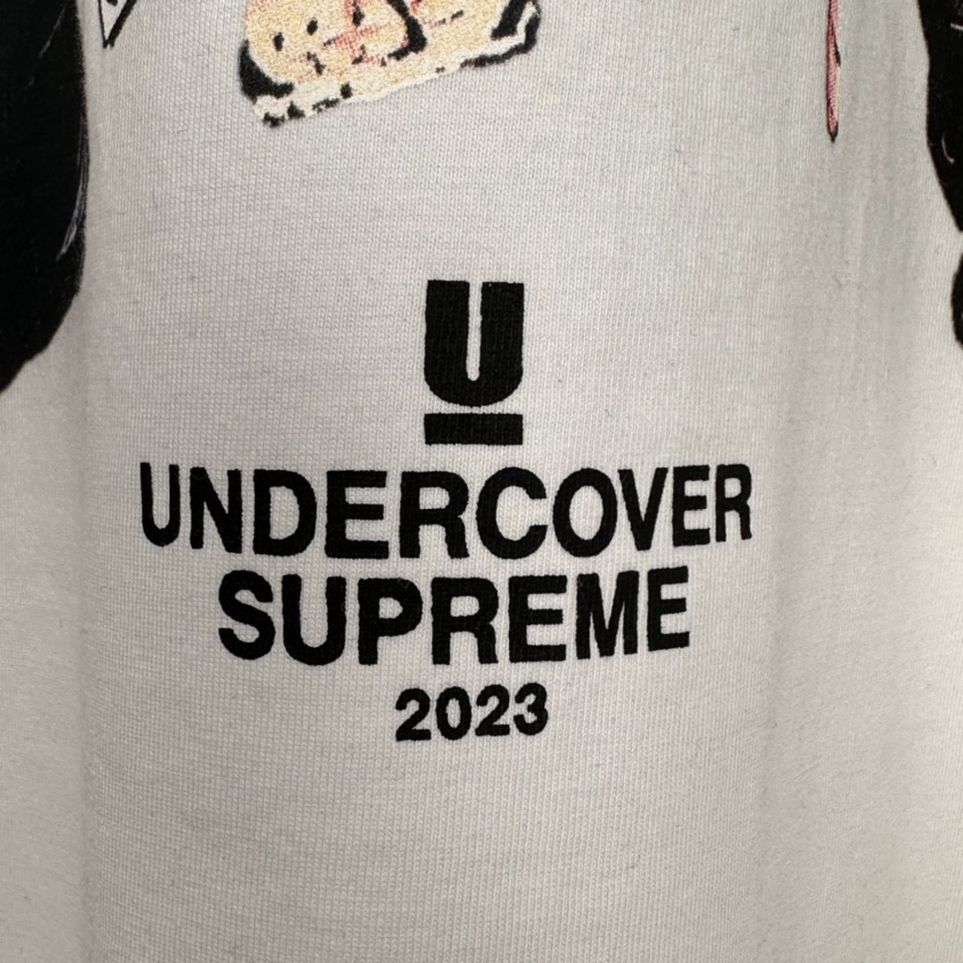 Supreme X UNDERCOVER Lupin Tee 漫画人物印花 Tee 白色 短袖 T 恤 圆领 夏款 男女同款  