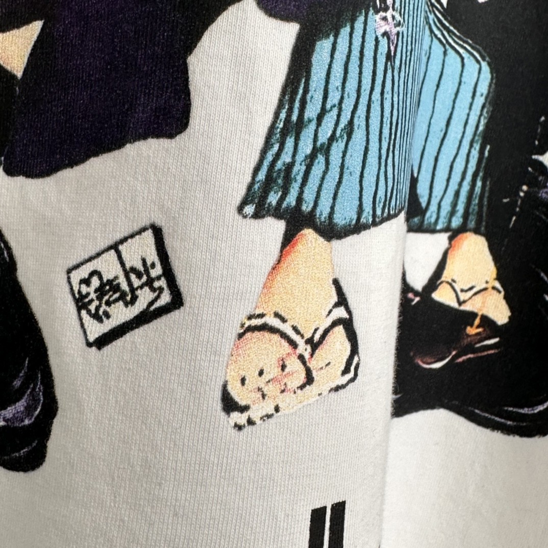 Supreme X UNDERCOVER Lupin Tee 漫画人物印花 Tee 白色 短袖 T 恤 圆领 夏款 男女同款  