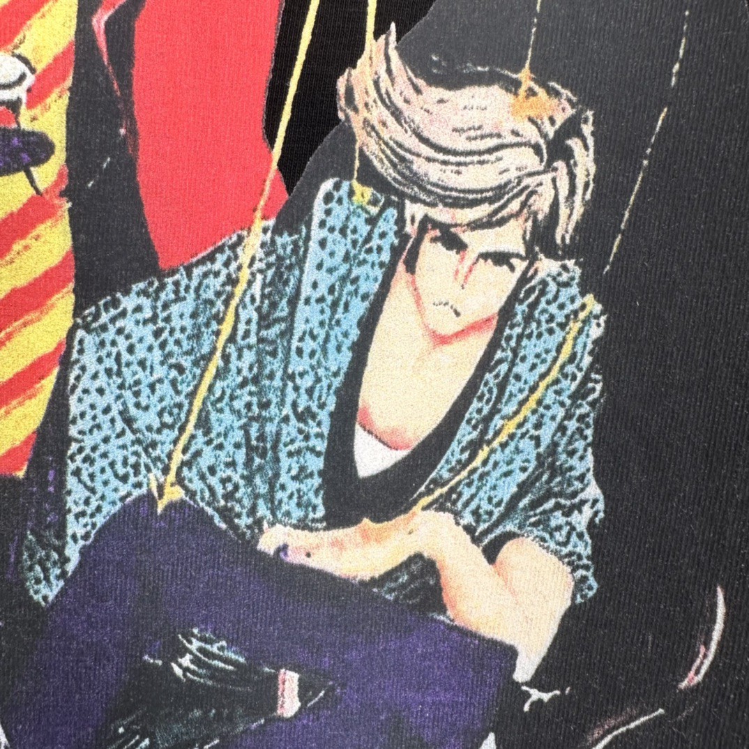 Supreme X UNDERCOVER Lupin Tee 漫画人物印花 Tee 黑色 短袖 T 恤 圆领 夏款 男女同款  