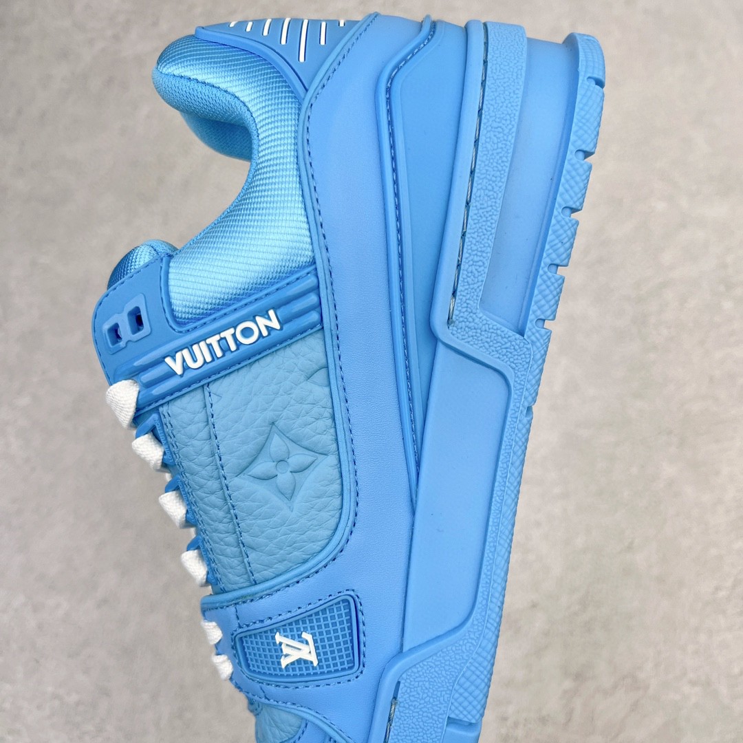 Louis Vuitton 路易威登 Trainer 蓝色 低筒 休闲鞋 板鞋 运动鞋 男鞋 女鞋 1AARFG