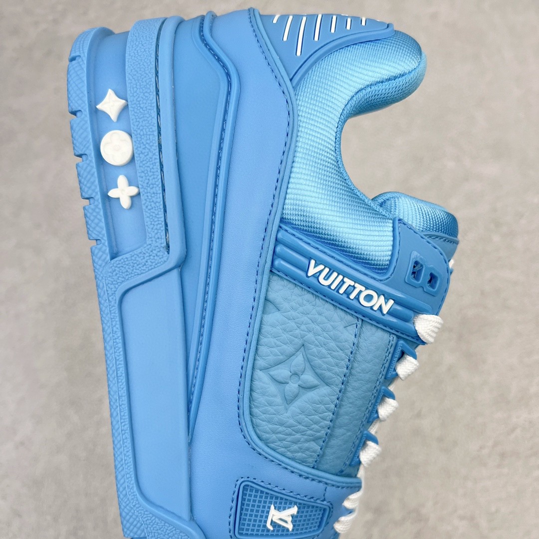 Louis Vuitton 路易威登 Trainer 蓝色 低筒 休闲鞋 板鞋 运动鞋 男鞋 女鞋 1AARFG