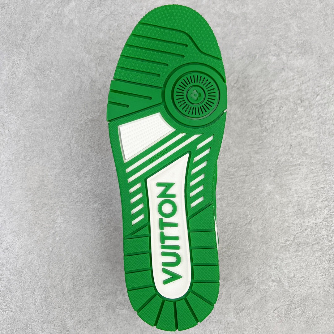Louis Vuitton 路易威登 Trainer 白绿色 低筒 休闲鞋 板鞋 运动鞋 男鞋 女鞋 1AANFY