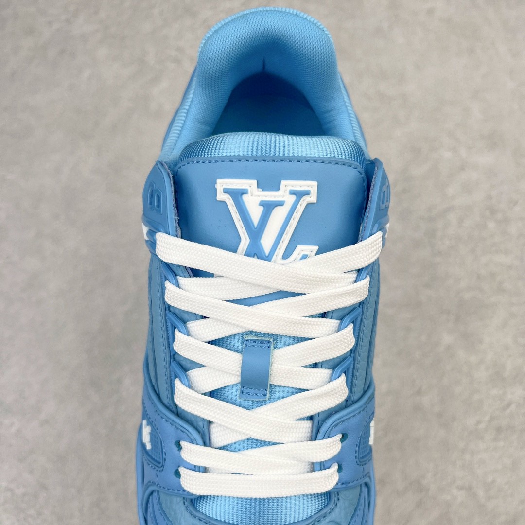 Louis Vuitton 路易威登 Trainer 蓝色 低筒 休闲鞋 板鞋 运动鞋 男鞋 女鞋 1AARFG
