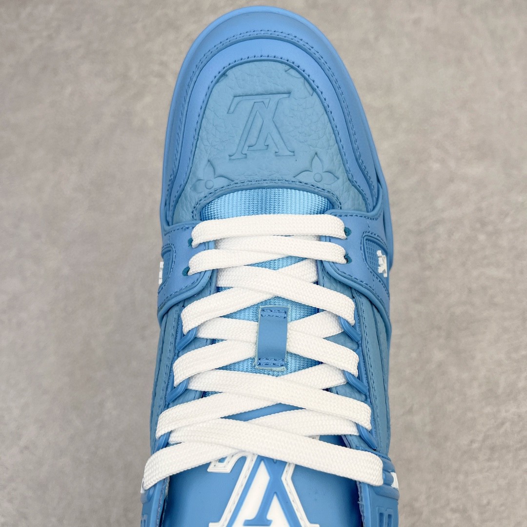 Louis Vuitton 路易威登 Trainer 蓝色 低筒 休闲鞋 板鞋 运动鞋 男鞋 女鞋 1AARFG
