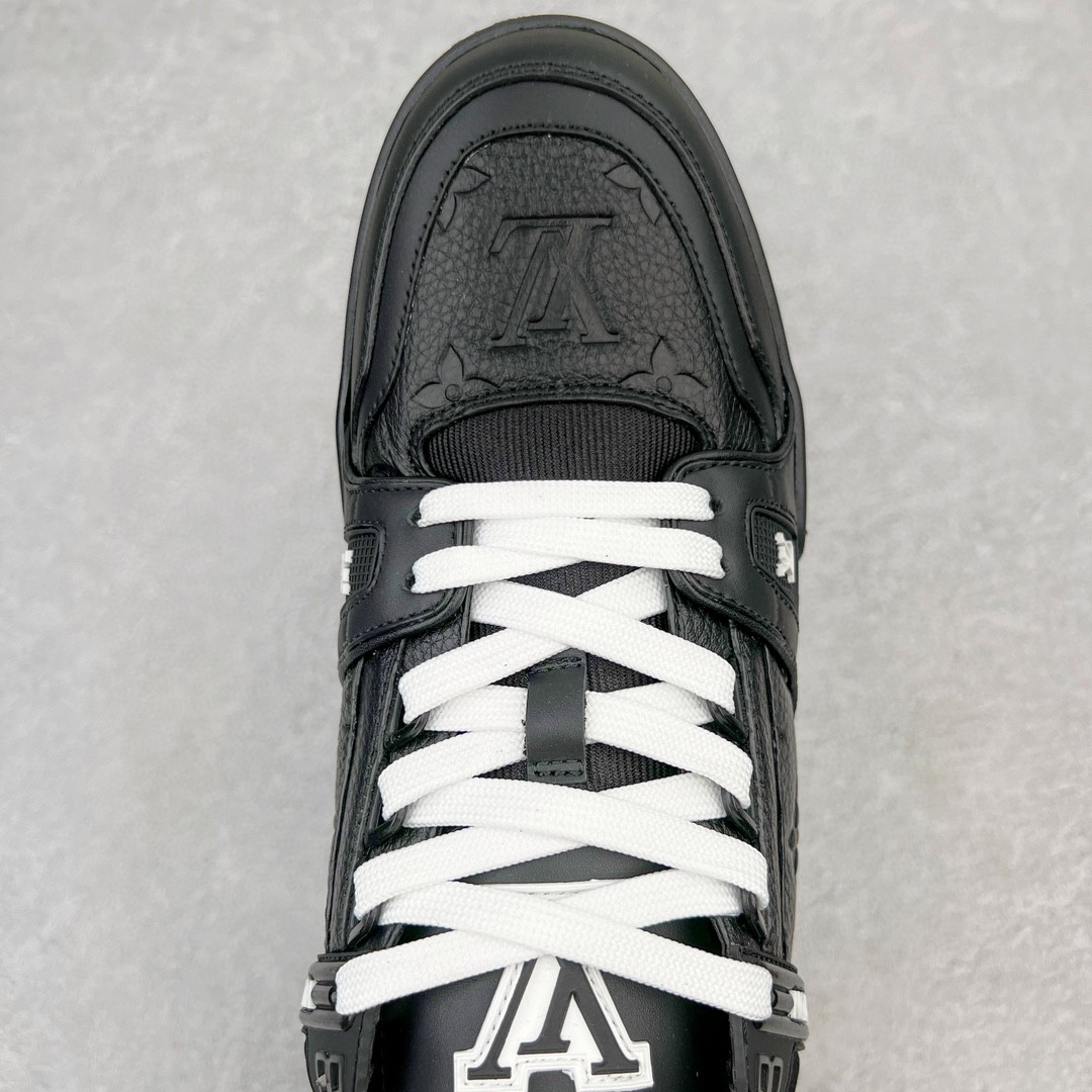 Louis Vuitton 路易威登 Trainer 黑色 低筒 休闲鞋 板鞋 运动鞋 男鞋 女鞋 1AARER