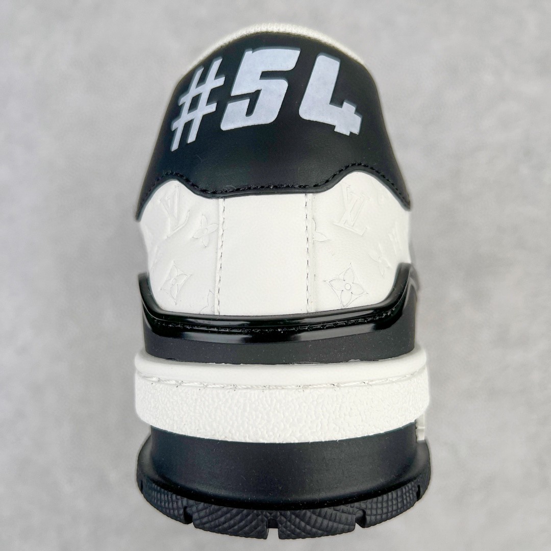 Louis Vuitton 路易威登 Trainer 黑白色 低筒 休闲鞋 板鞋 运动鞋 男鞋 女鞋 1AANED