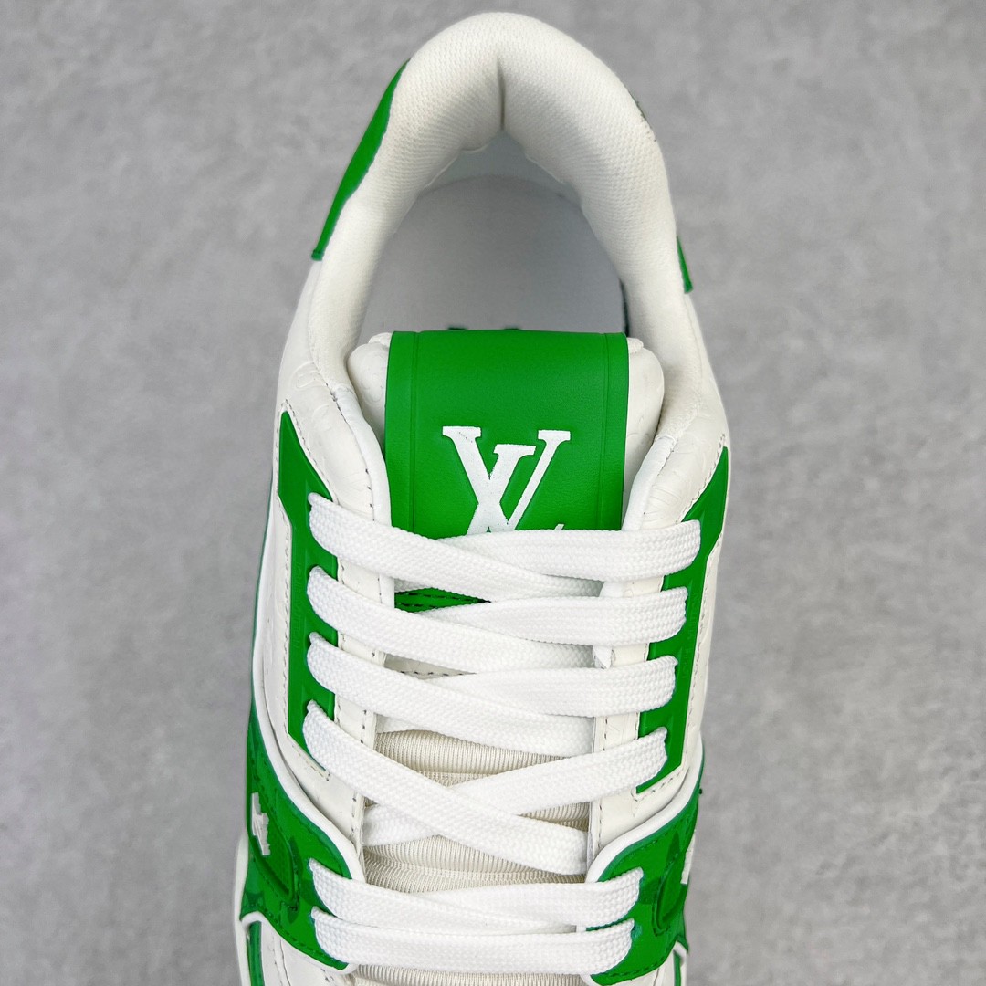 Louis Vuitton 路易威登 Trainer 白绿色 低筒 休闲鞋 板鞋 运动鞋 男鞋 女鞋 1AANFY