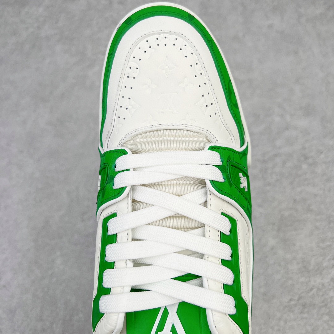 Louis Vuitton 路易威登 Trainer 白绿色 低筒 休闲鞋 板鞋 运动鞋 男鞋 女鞋 1AANFY