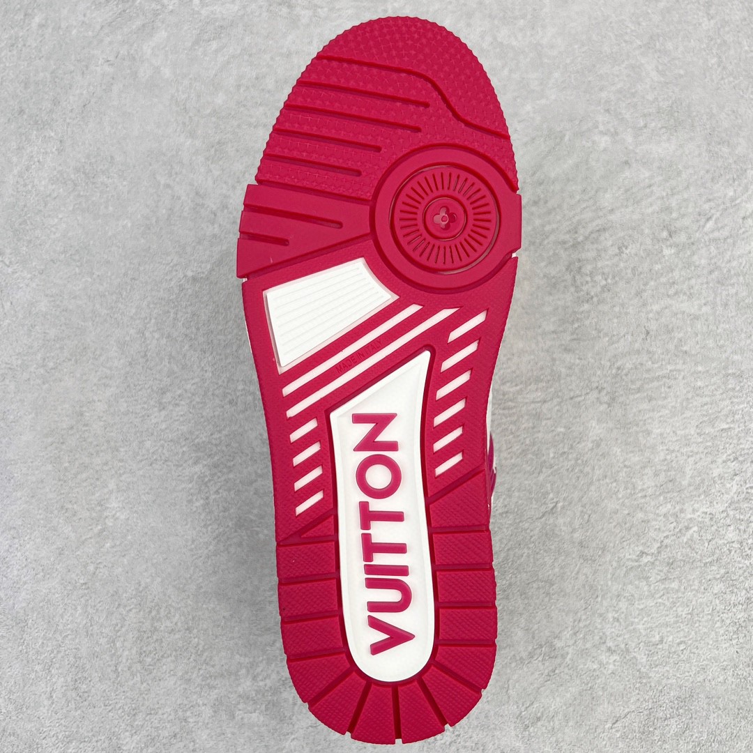 Louis Vuitton 路易威登 Trainer 玫红色 低筒 休闲鞋 板鞋 运动鞋 男鞋 女鞋 1AA6WI