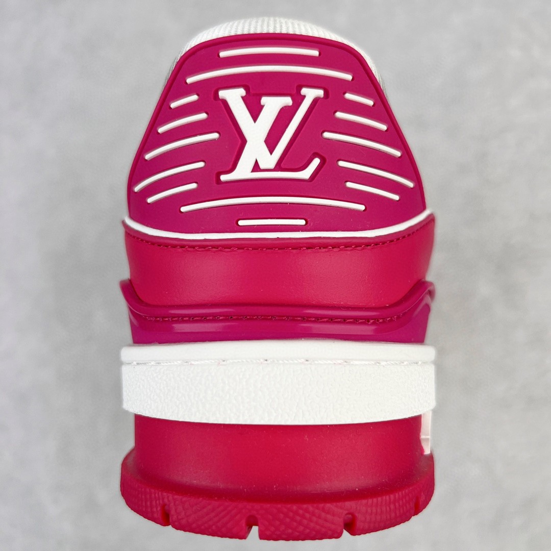 Louis Vuitton 路易威登 Trainer 玫红色 低筒 休闲鞋 板鞋 运动鞋 男鞋 女鞋 1AA6WI
