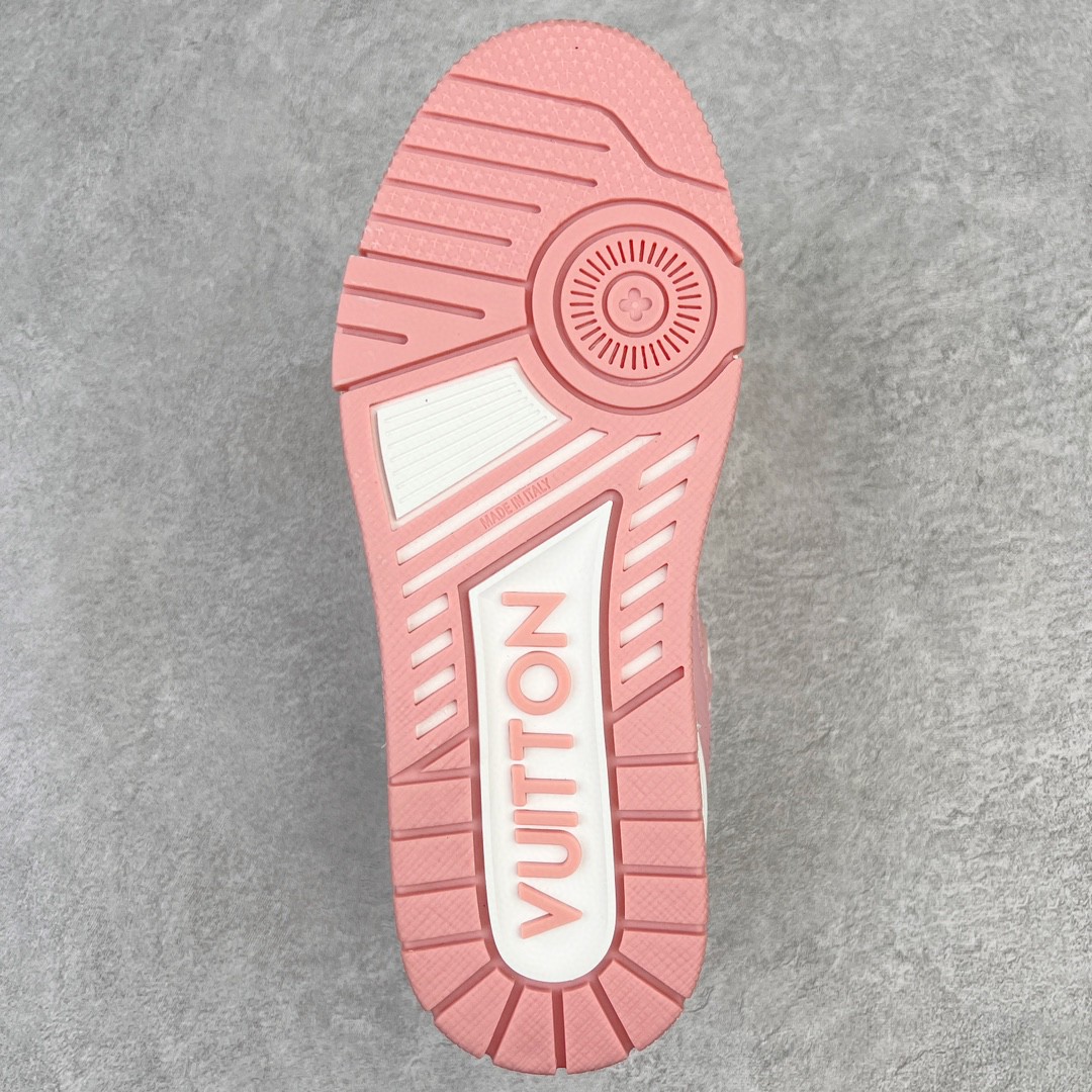 Louis Vuitton 路易威登 Trainer 玫瑰粉 低筒 休闲鞋 板鞋 运动鞋 男鞋 女鞋 1AA6Y8