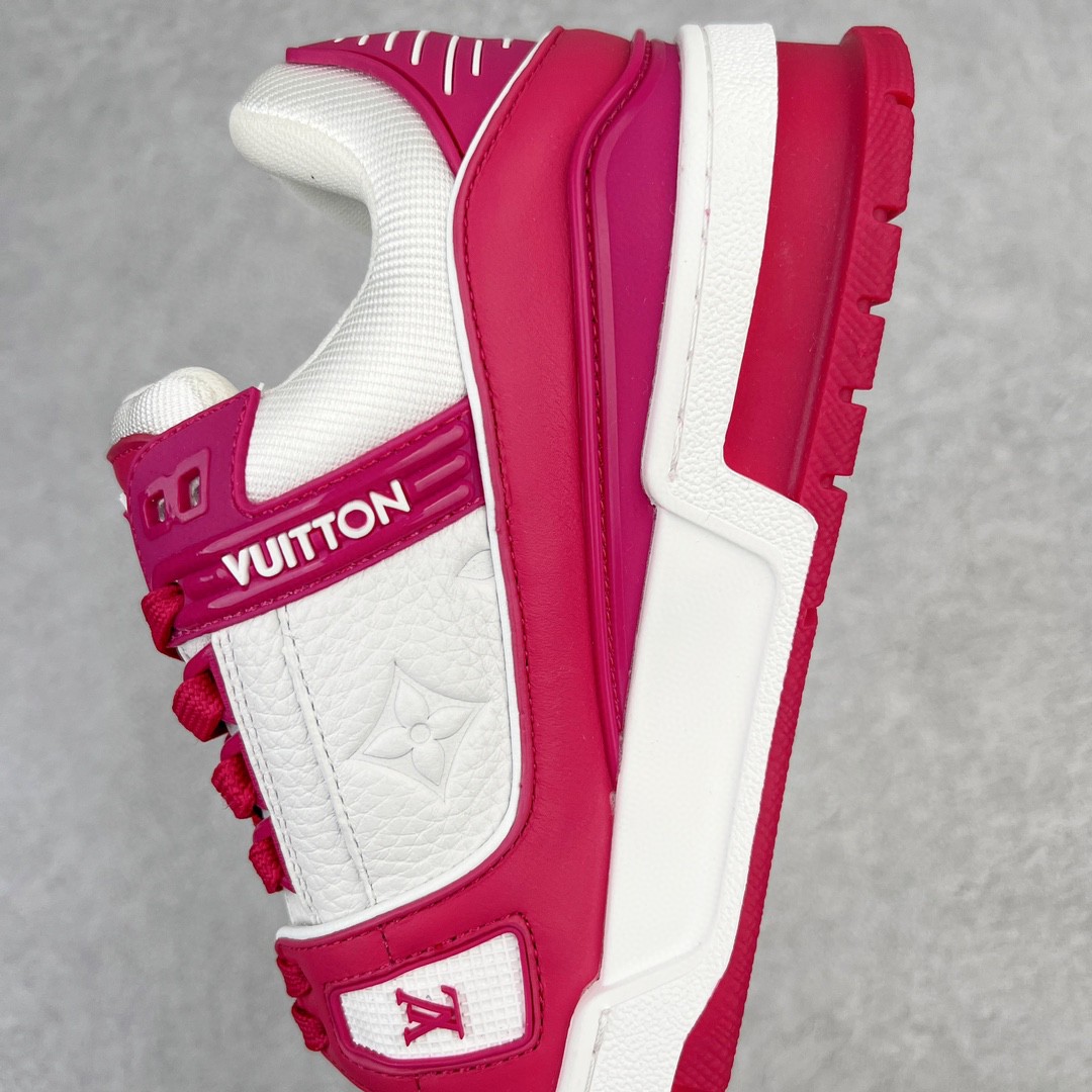 Louis Vuitton 路易威登 Trainer 玫红色 低筒 休闲鞋 板鞋 运动鞋 男鞋 女鞋 1AA6WI