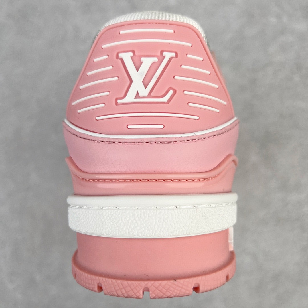 Louis Vuitton 路易威登 Trainer 玫瑰粉 低筒 休闲鞋 板鞋 运动鞋 男鞋 女鞋 1AA6Y8