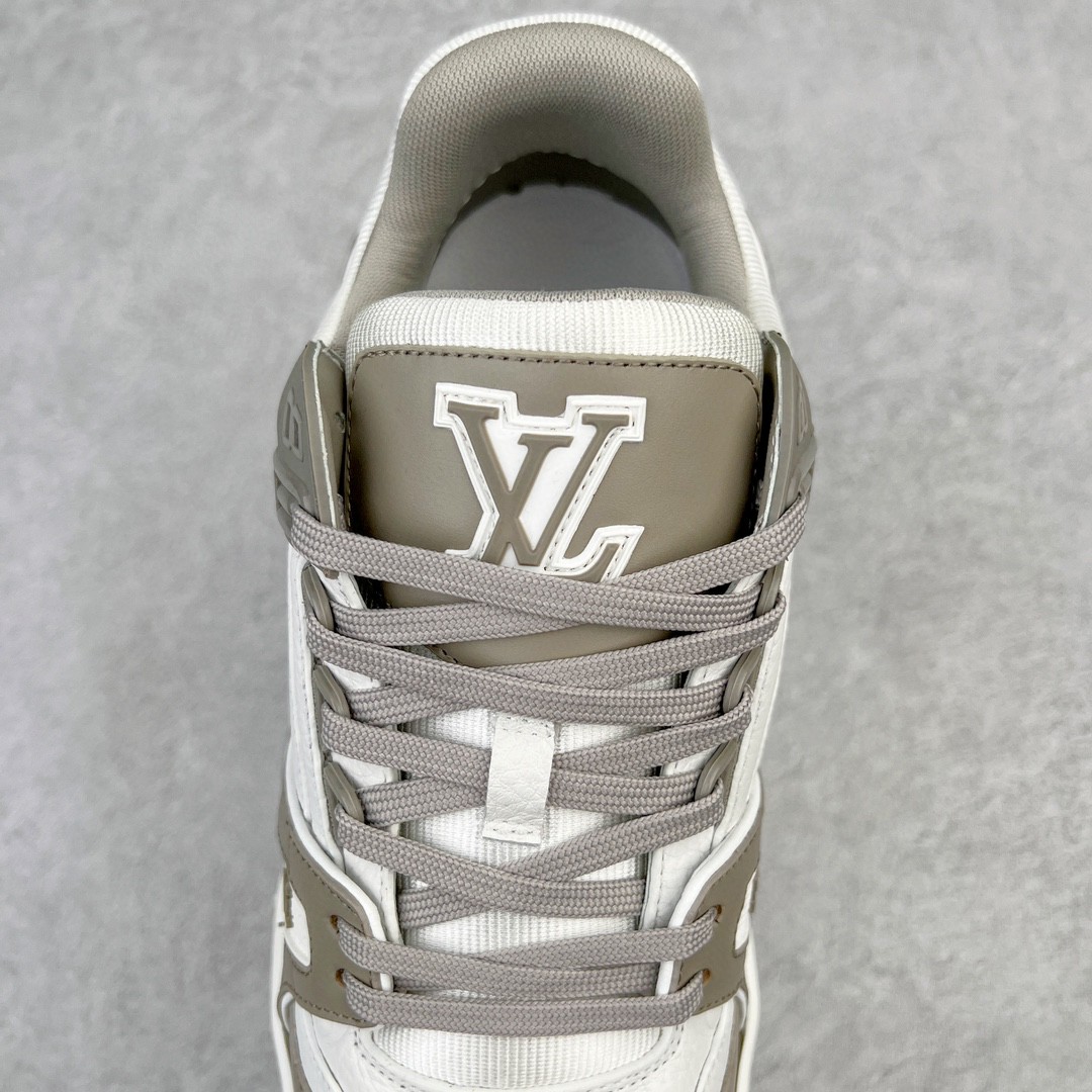 Louis Vuitton 路易威登 Trainer 灰白色 低筒 休闲鞋 板鞋 运动鞋 男鞋 女鞋 1A8KB8