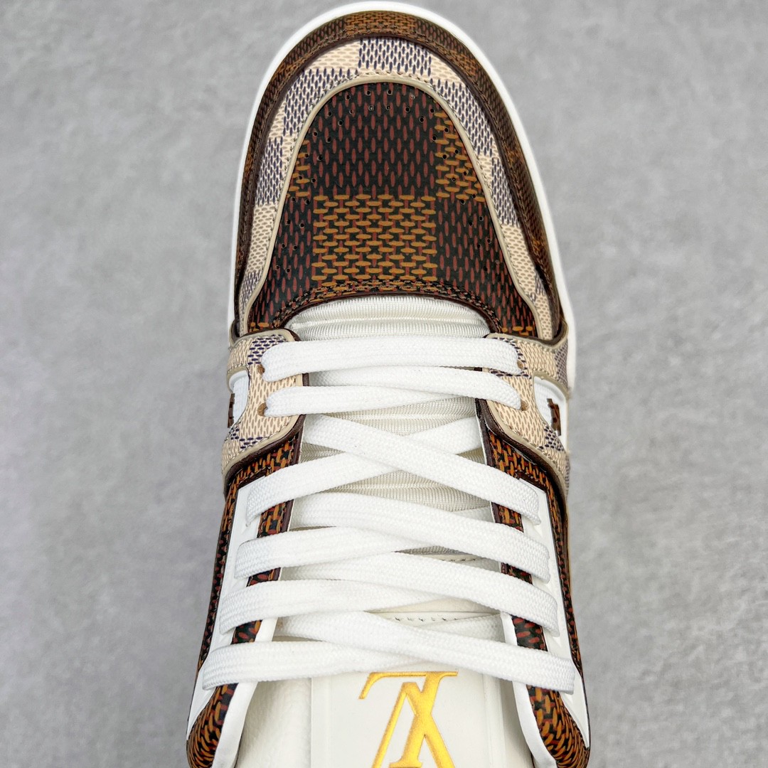 Louis Vuitton 路易威登 Trainer 棋盘格 棕色 低筒 休闲鞋 板鞋 运动鞋 男鞋 女鞋 1AAST3