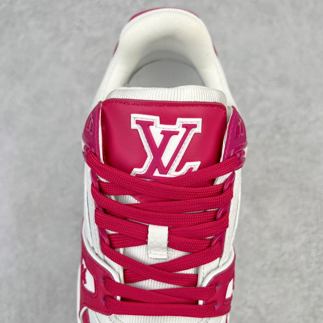 Louis Vuitton 路易威登 Trainer 玫红色 低筒 休闲鞋 板鞋 运动鞋 男鞋 女鞋 1AA6WI