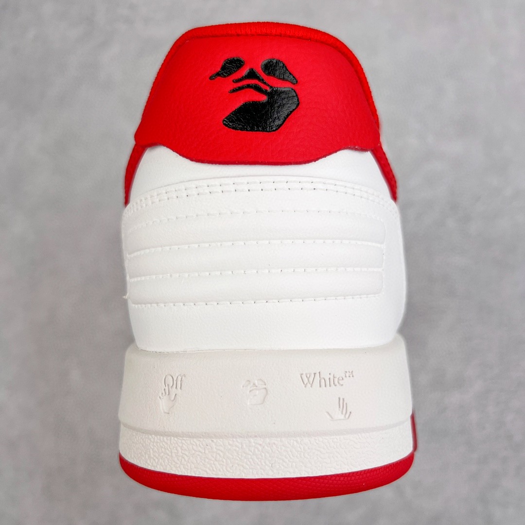 OFF WHITE Out of Office 白红 低筒 板鞋 休闲鞋 运动鞋 男鞋 女鞋 OMIA189F22LEA0010125