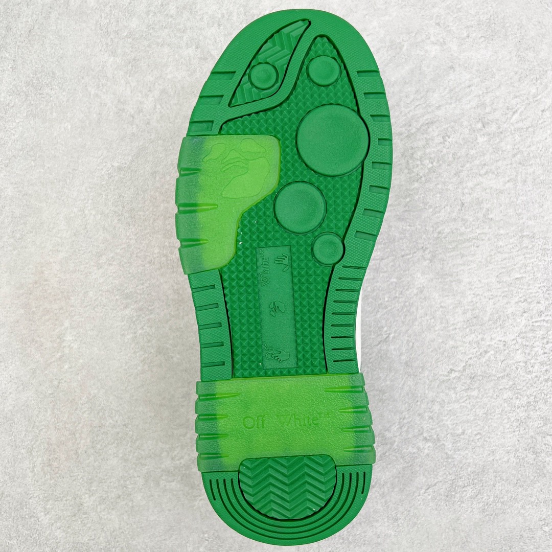 OFF WHITE Out of Office 绿色 低筒 板鞋 休闲鞋 运动鞋 男鞋 女鞋 OMIA189S21LEA0010155