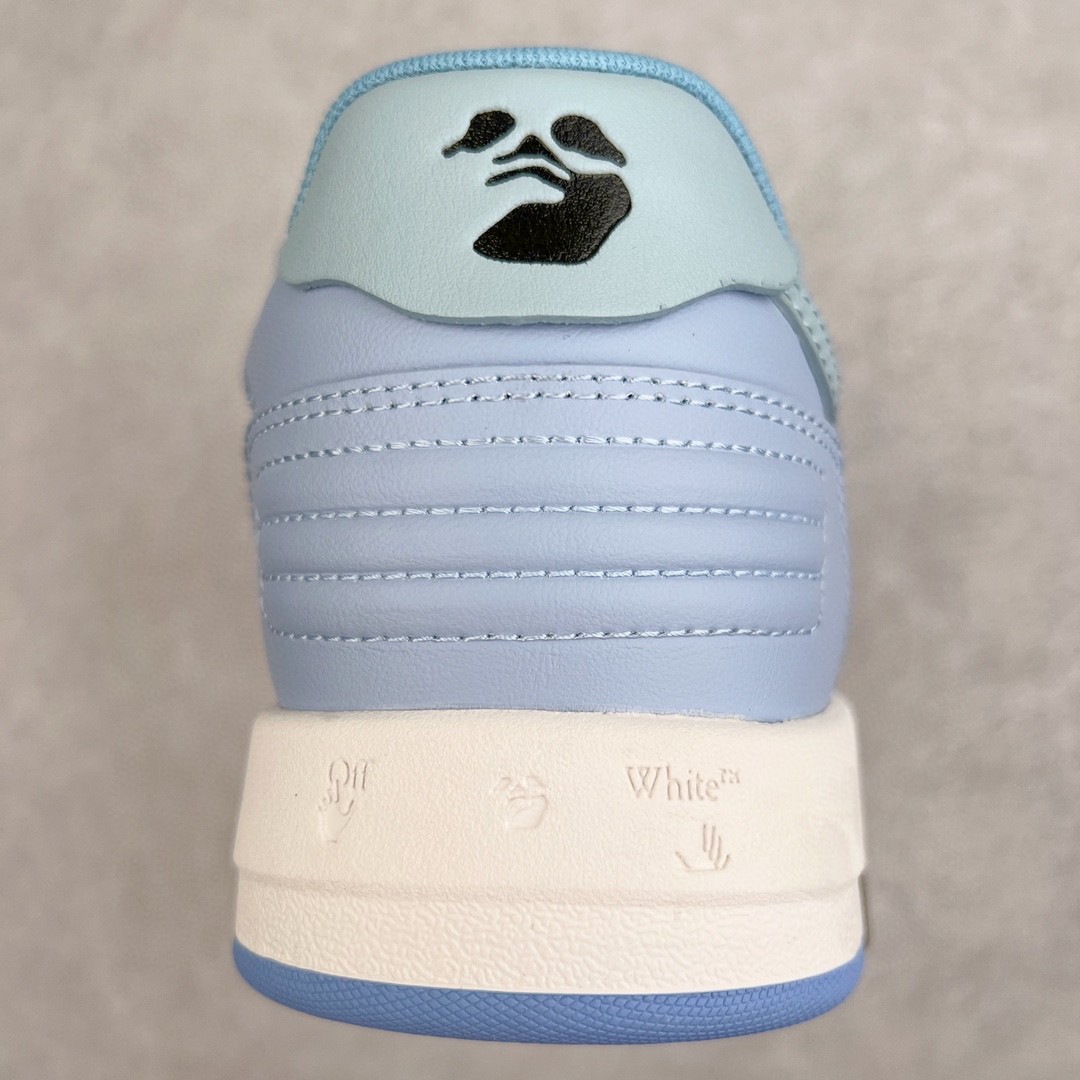 OFF WHITE Out of Office 白蓝 低筒 板鞋 休闲鞋 运动鞋 男鞋 女鞋 OMIA189F20LEA0010140