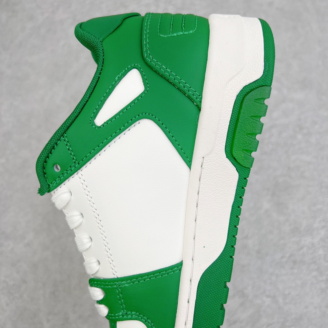 OFF WHITE Out of Office 绿色 低筒 板鞋 休闲鞋 运动鞋 男鞋 女鞋 OMIA189S21LEA0010155