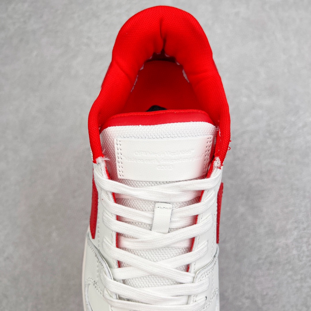 OFF WHITE Out of Office 白红 低筒 板鞋 休闲鞋 运动鞋 男鞋 女鞋 OMIA189F22LEA0010125
