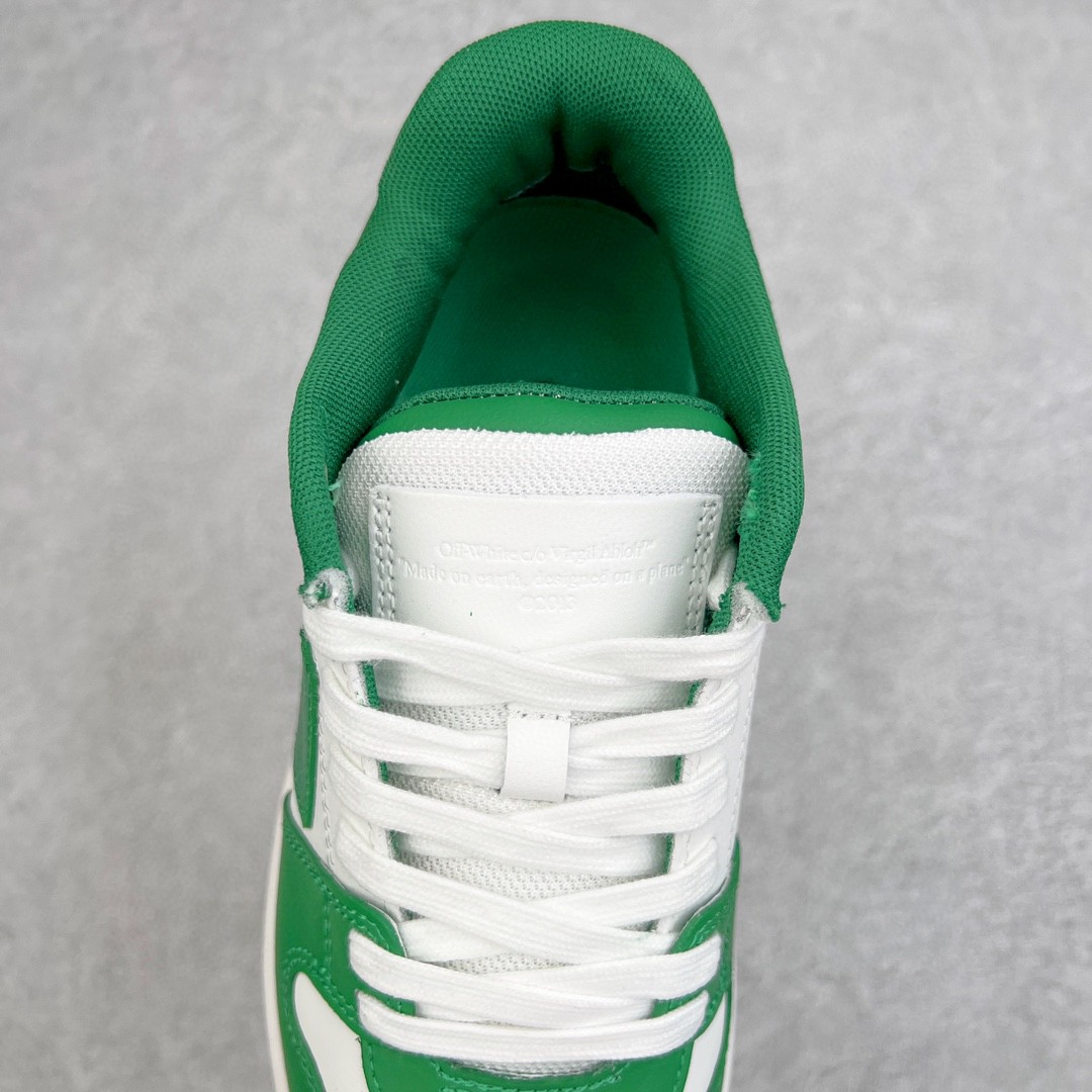 OFF WHITE Out of Office 绿色 低筒 板鞋 休闲鞋 运动鞋 男鞋 女鞋 OMIA189S21LEA0010155