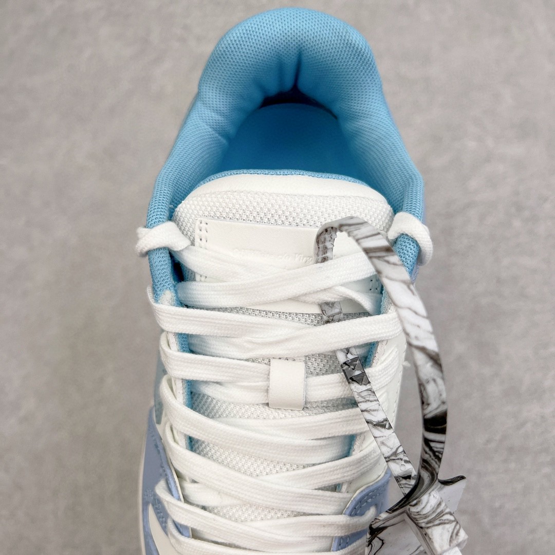 OFF WHITE Out of Office 白蓝 低筒 板鞋 休闲鞋 运动鞋 男鞋 女鞋 OMIA189F20LEA0010140