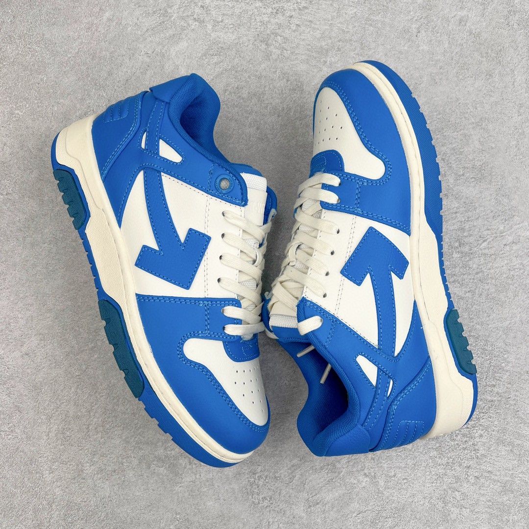 OFF WHITE Out of Office 蓝色 低筒 板鞋 休闲鞋 运动鞋 男鞋 女鞋