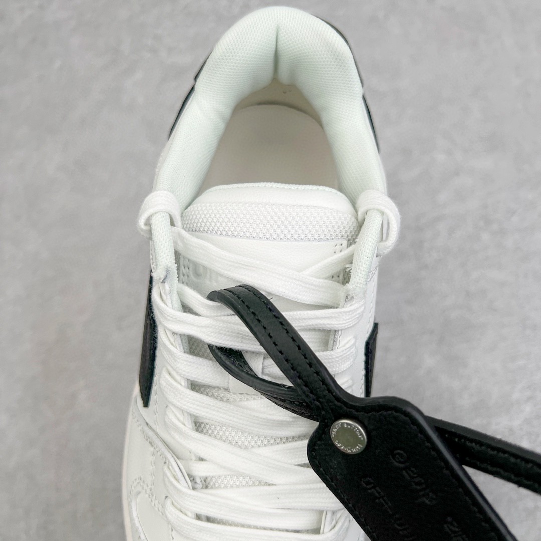 OFF WHITE Out of Office 白黑 低筒 板鞋 休闲鞋 运动鞋 男鞋 女鞋 OMIA189R21LEA0010110