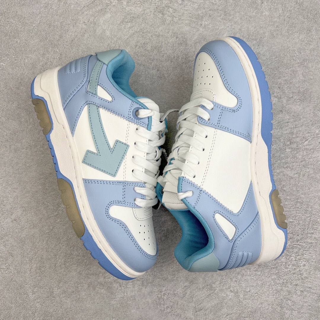 OFF WHITE Out of Office 白蓝 低筒 板鞋 休闲鞋 运动鞋 男鞋 女鞋 OMIA189F20LEA0010140