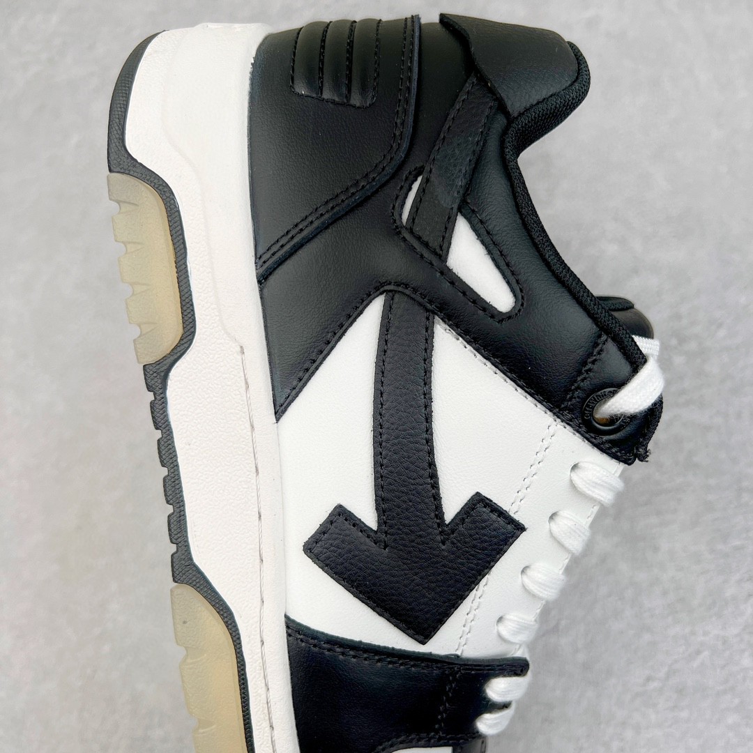 OFF WHITE Out of Office 黑白 低筒 板鞋 休闲鞋 运动鞋 男鞋 女鞋 OMIA189C99LEA0011004