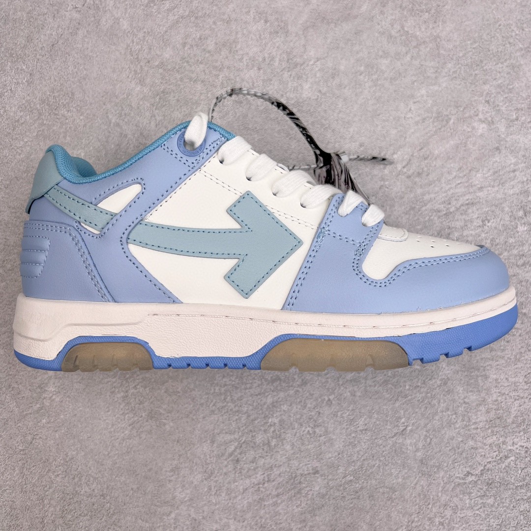OFF WHITE Out of Office 白蓝 低筒 板鞋 休闲鞋 运动鞋 男鞋 女鞋 OMIA189F20LEA0010140