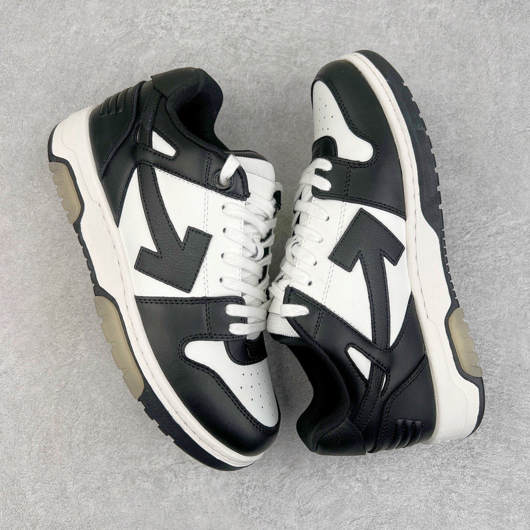 OFF WHITE Out of Office 黑白 低筒 板鞋 休闲鞋 运动鞋 男鞋 女鞋 OMIA189C99LEA0011004