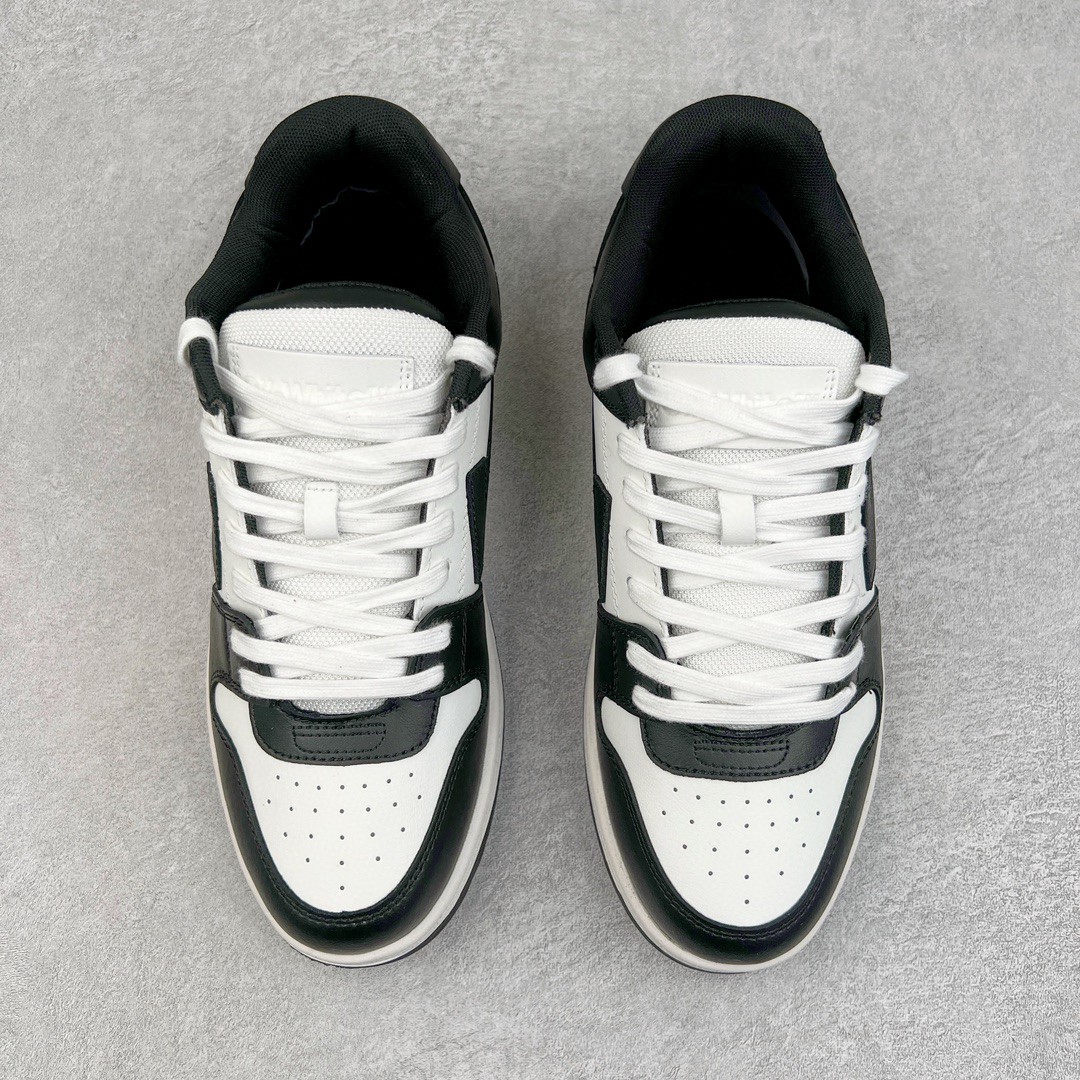 OFF WHITE Out of Office 黑白 低筒 板鞋 休闲鞋 运动鞋 男鞋 女鞋 OMIA189C99LEA0011004