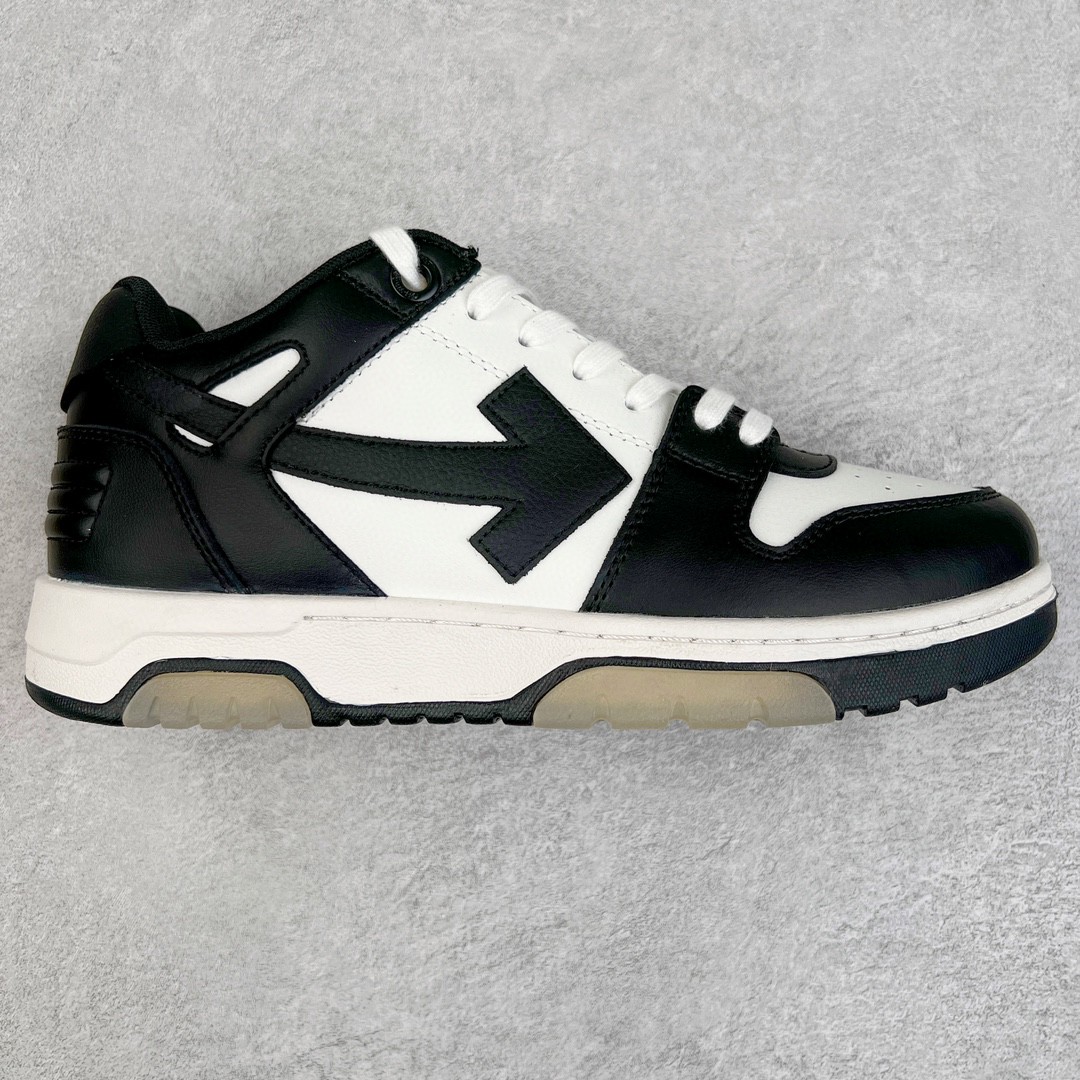 OFF WHITE Out of Office 黑白 低筒 板鞋 休闲鞋 运动鞋 男鞋 女鞋 OMIA189C99LEA0011004