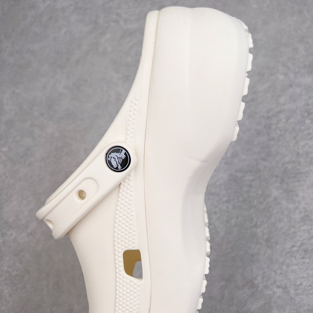 Crocs Classic clog 卡骆驰 云朵沙滩 白色 洞洞鞋 凉鞋 室内外 拖鞋 沙滩鞋 女款 206750-2Y2