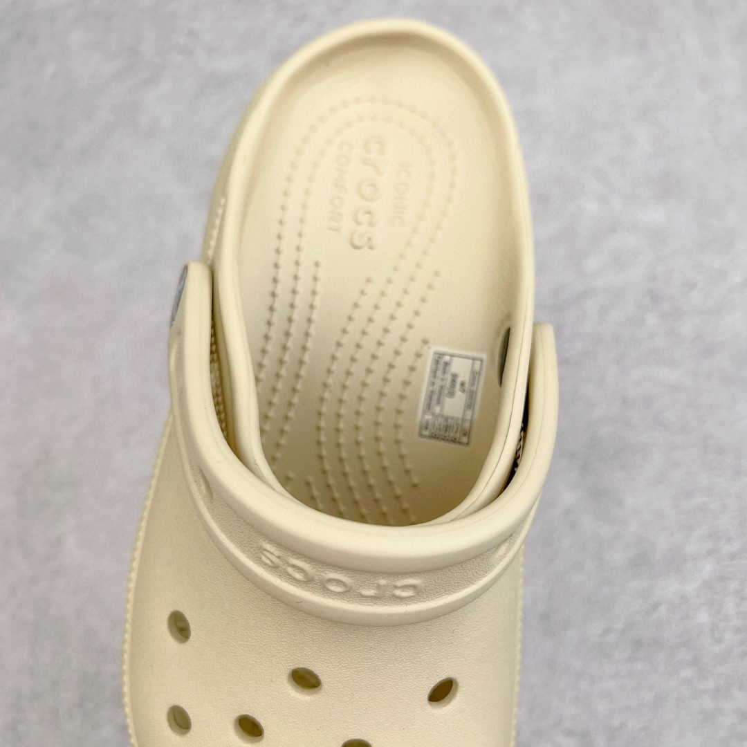 Crocs Classic clog 卡骆驰 云朵沙滩 米色 洞洞鞋 凉鞋 室内外 拖鞋 沙滩鞋 女款 208590-108