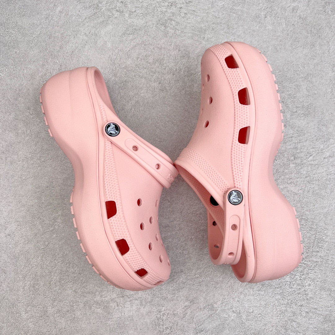 Crocs Classic clog 卡骆驰 云朵沙滩 豆沙色 洞洞鞋 凉鞋 室内外 拖鞋 沙滩鞋 女款 206750-6RL