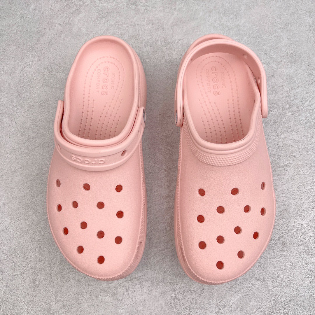 Crocs Classic clog 卡骆驰 云朵沙滩 豆沙色 洞洞鞋 凉鞋 室内外 拖鞋 沙滩鞋 女款 206750-6RL