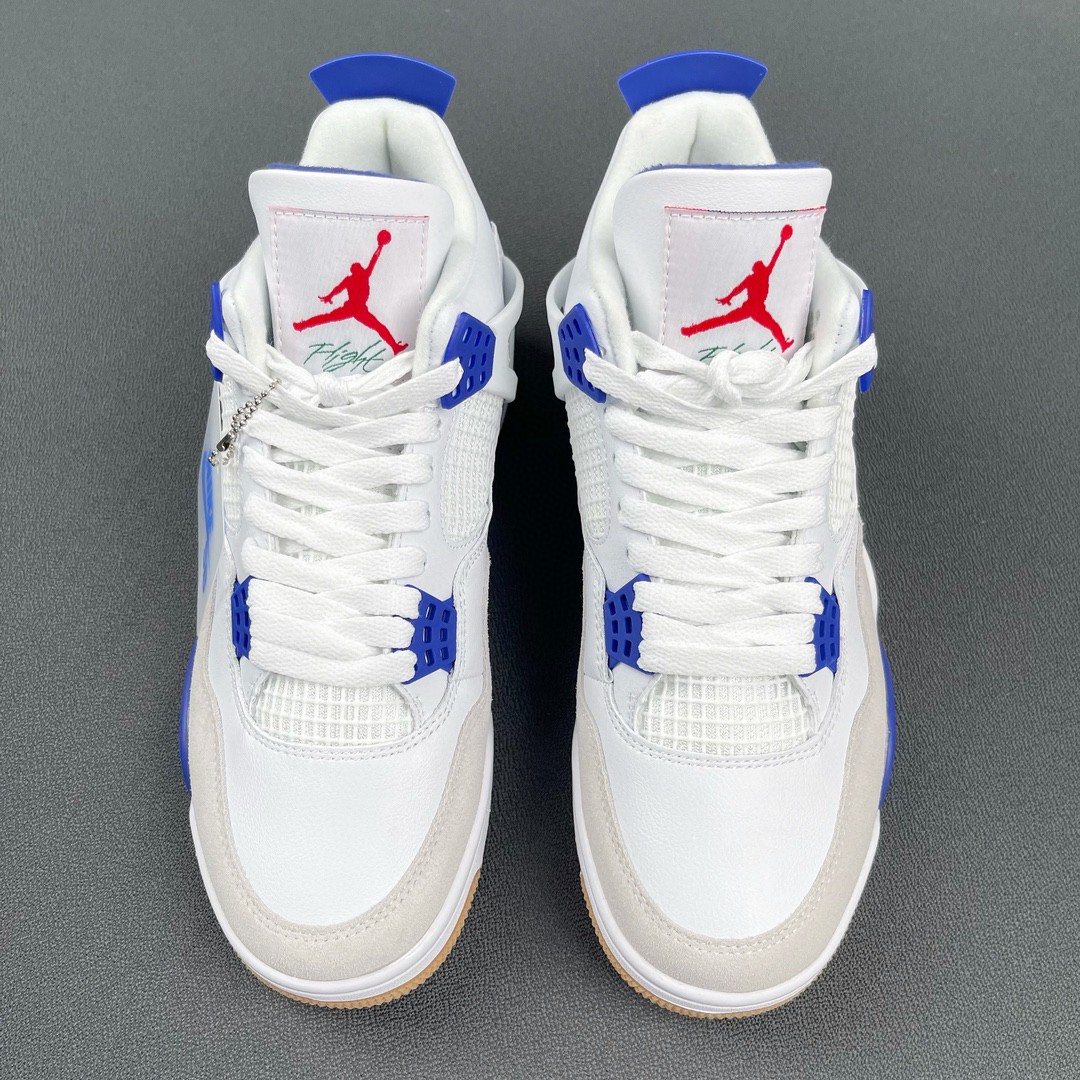Air Jordan 4  AJ4 SB 白蓝 低筒 籃球鞋 球鞋 板鞋 运动鞋 男鞋 女鞋