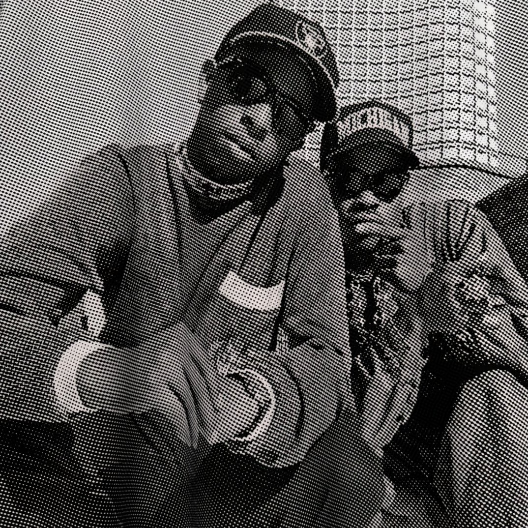 Stussy GANG STARR 联名款 SS23人物字母印花 白色 短袖 圆领 套头 T 恤 夏季 男女同款 3903844