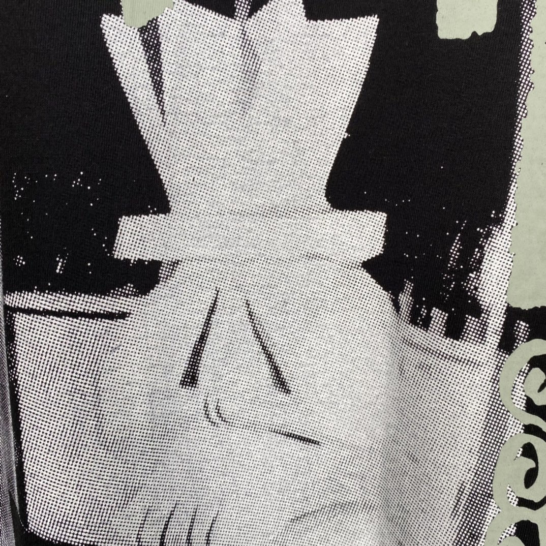 Stussy 字母印花图案 黑色 短袖 圆领 套头 T 恤 夏季 男女同款 1904876