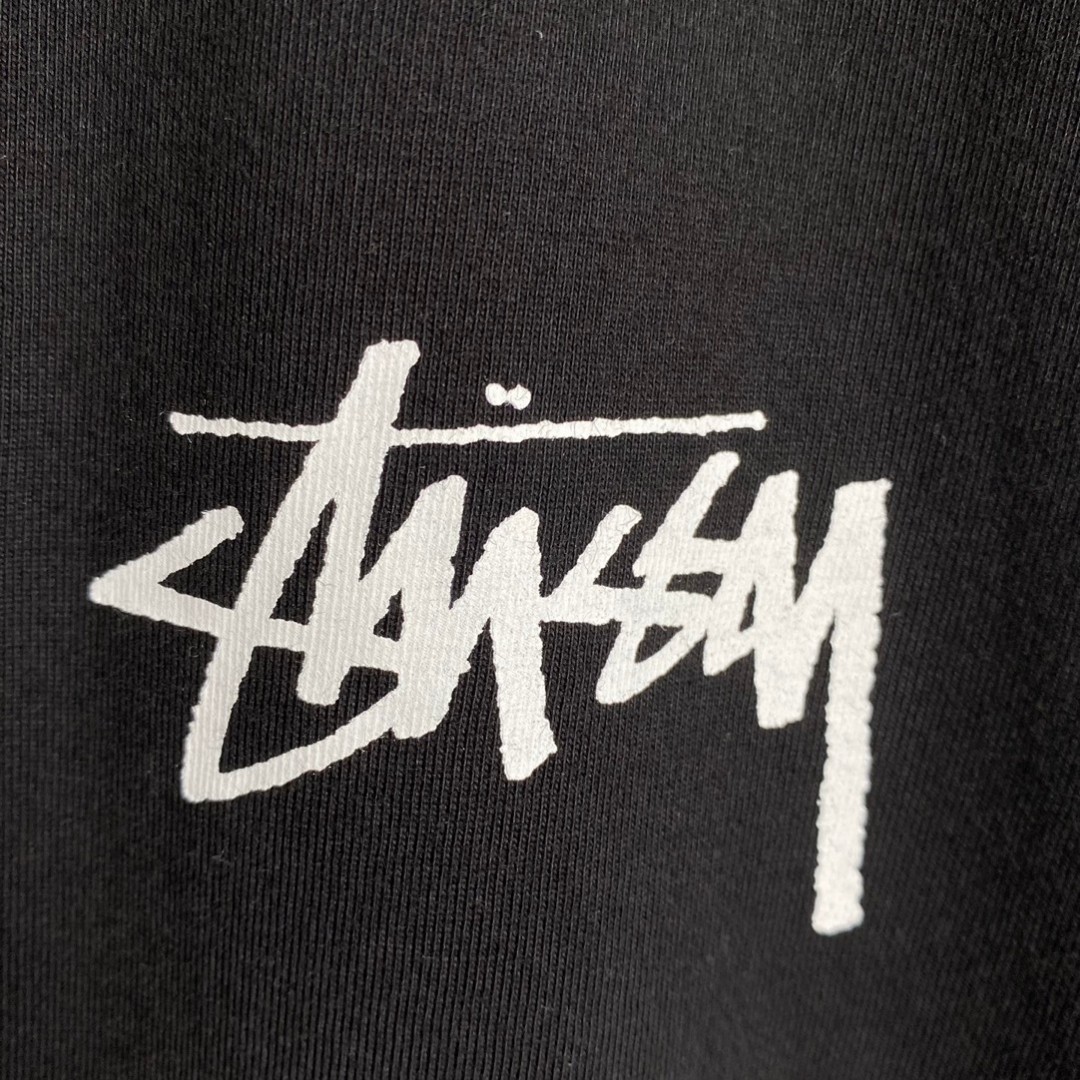 Stussy FW22 Itp Flower Tee 雏菊印花圆领 黑色 短袖 圆领 套头 T 恤 夏季 男女同款 