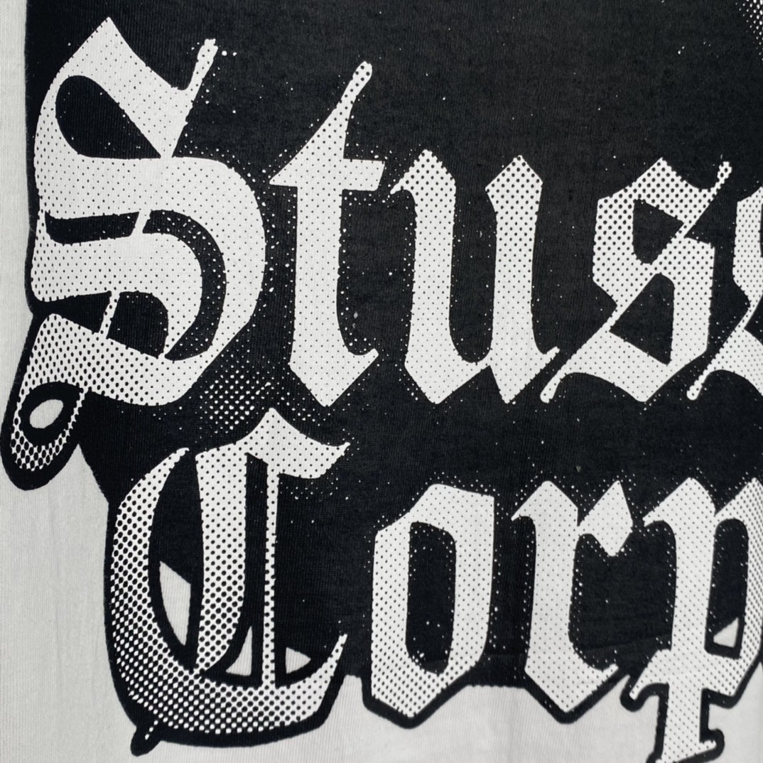 Stussy 8 Ball Corphan球系列字母台球印花圆领套头 T 恤